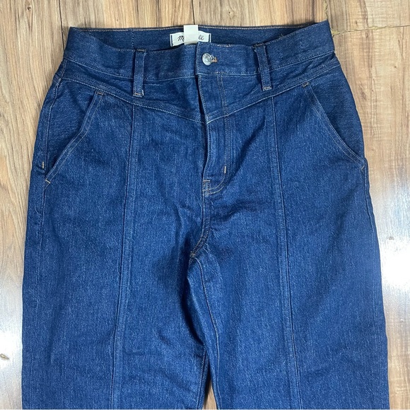 Madewell The Perfect Vintage Straight Jeans in Greenhaven Wash Seamed Version - Picture 4 of 12